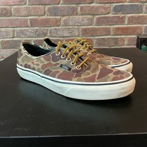 Vans Authentic Men’s Sz 9 Camo